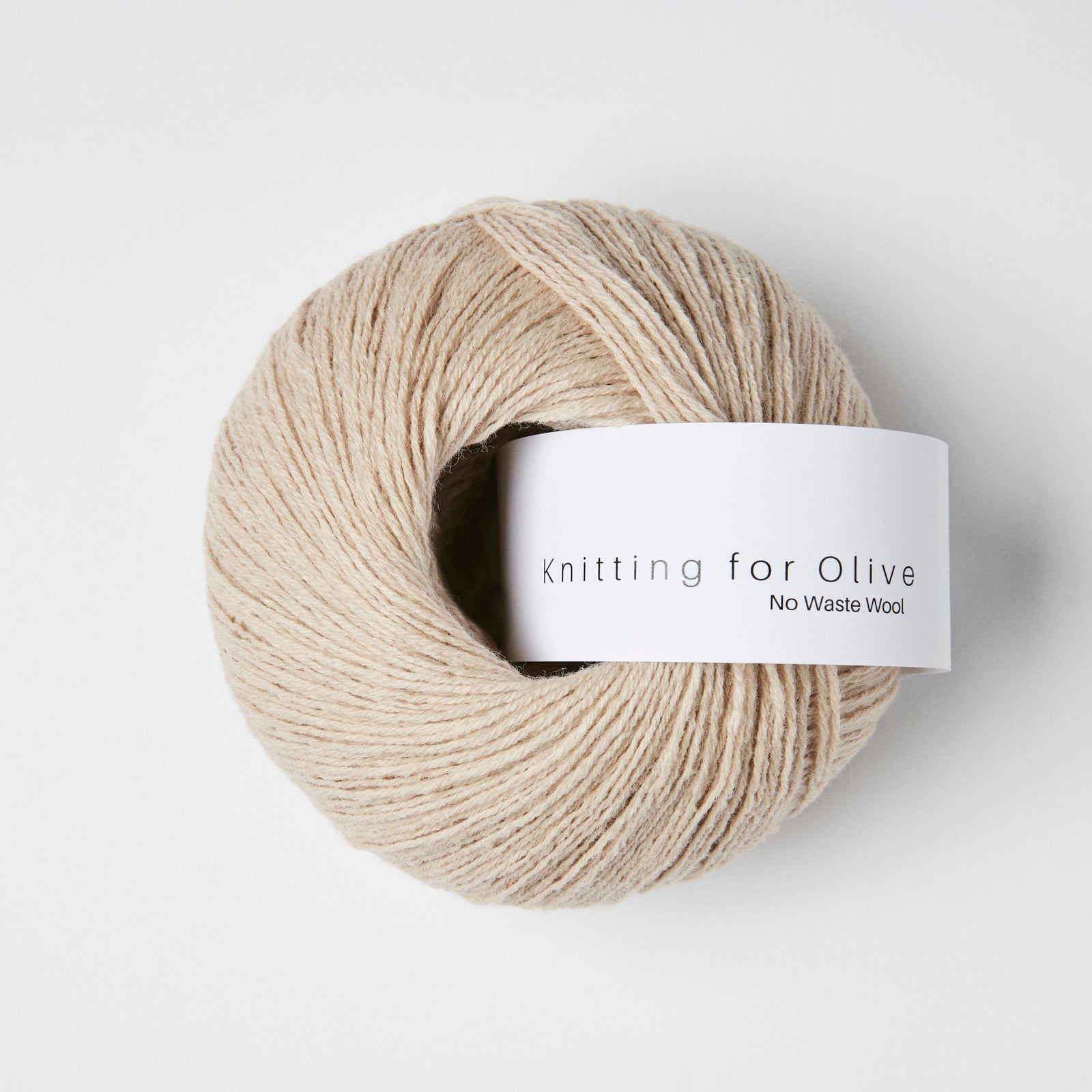 Breien voor Olive No Waste Wool - Poeder