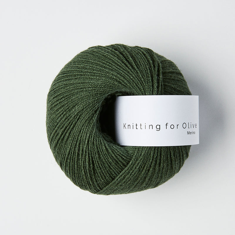 Knitting for Olive Merino - Bottle Green