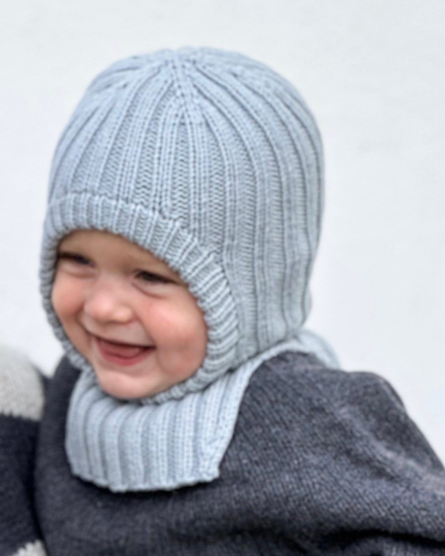 Olive's Ribbed Balaclava